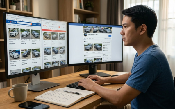 การตีราคารถมือสองด้วยตัวเอง